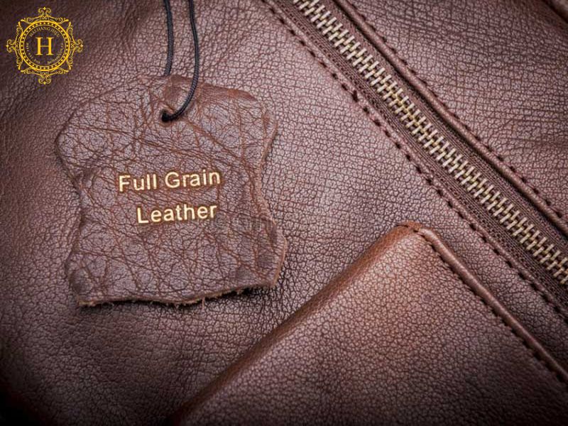 Full Grain Leather là lớp bề mặt da thật cao cấp