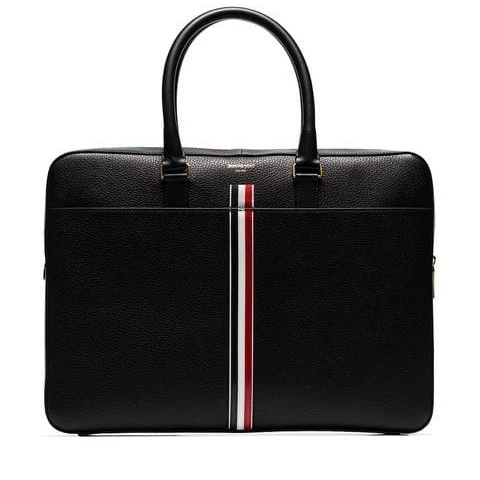 Thom Browne Leather Briefcase)